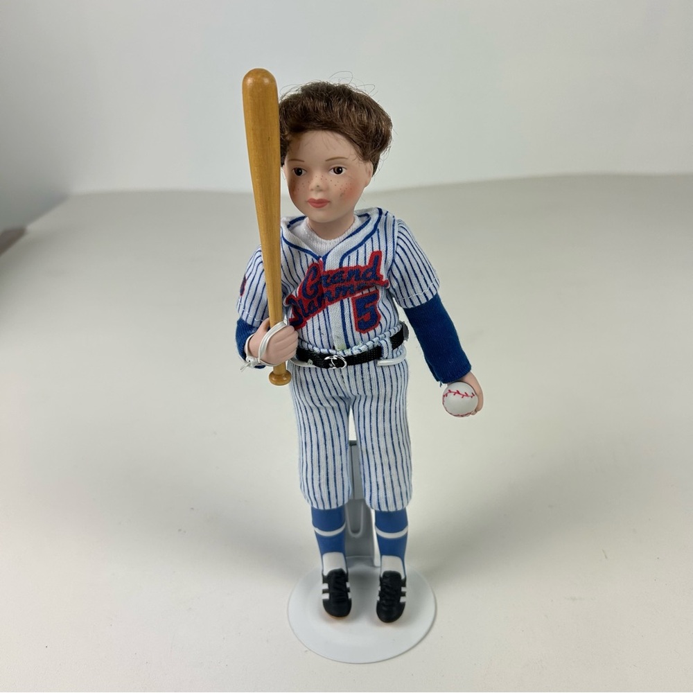 VTG ’91 Childhood Dreams Porcelain Doll Collection, “Grand Slammers”